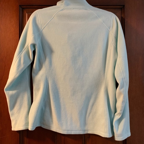 North Face Quarter Zip Pullover Light Blue - Picture 5 of 5